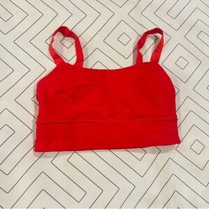 Lululemon Red Sports Bra